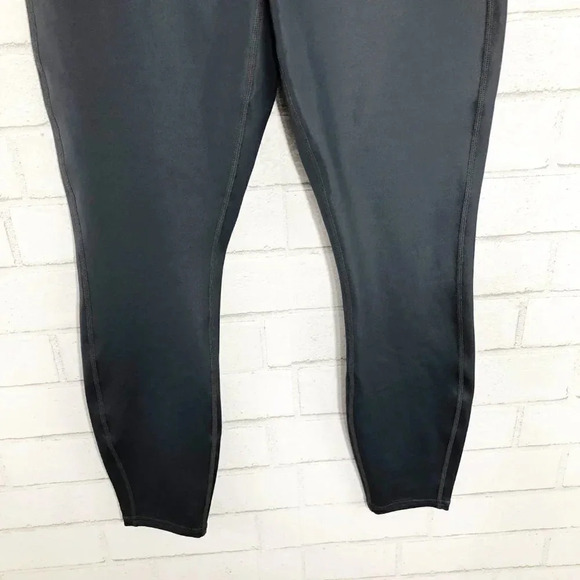 Athleta Slate Blue Crop Athletic Leggings Size Medium - Picture 4 of 7